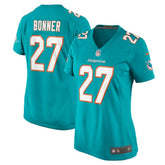 Ethan Bonner Miami Dolphins Women's Game Jersey Aqua | Nike for Sale