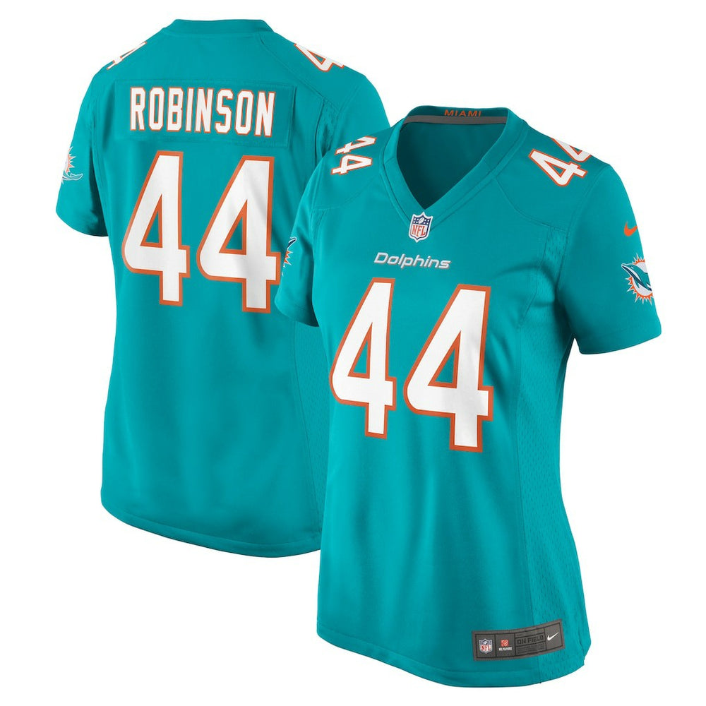 Chop Robinson Miami Dolphins Women's Game Jersey Aqua | Nike for Sale