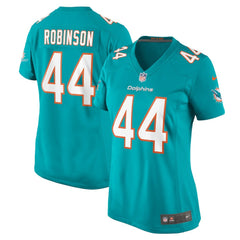 Chop Robinson Miami Dolphins Women's Game Jersey Aqua | Nike for Sale