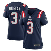 Demario Douglas New England Patriots Women's Game Jersey Navy | Nike for Sale