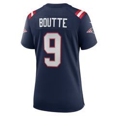Kayshon Boutte New England Patriots Women's Game Jersey Navy | Nike for Sale
