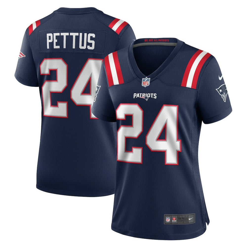 Dell Pettus New England Patriots Women's Game Jersey Navy | Nike for Sale