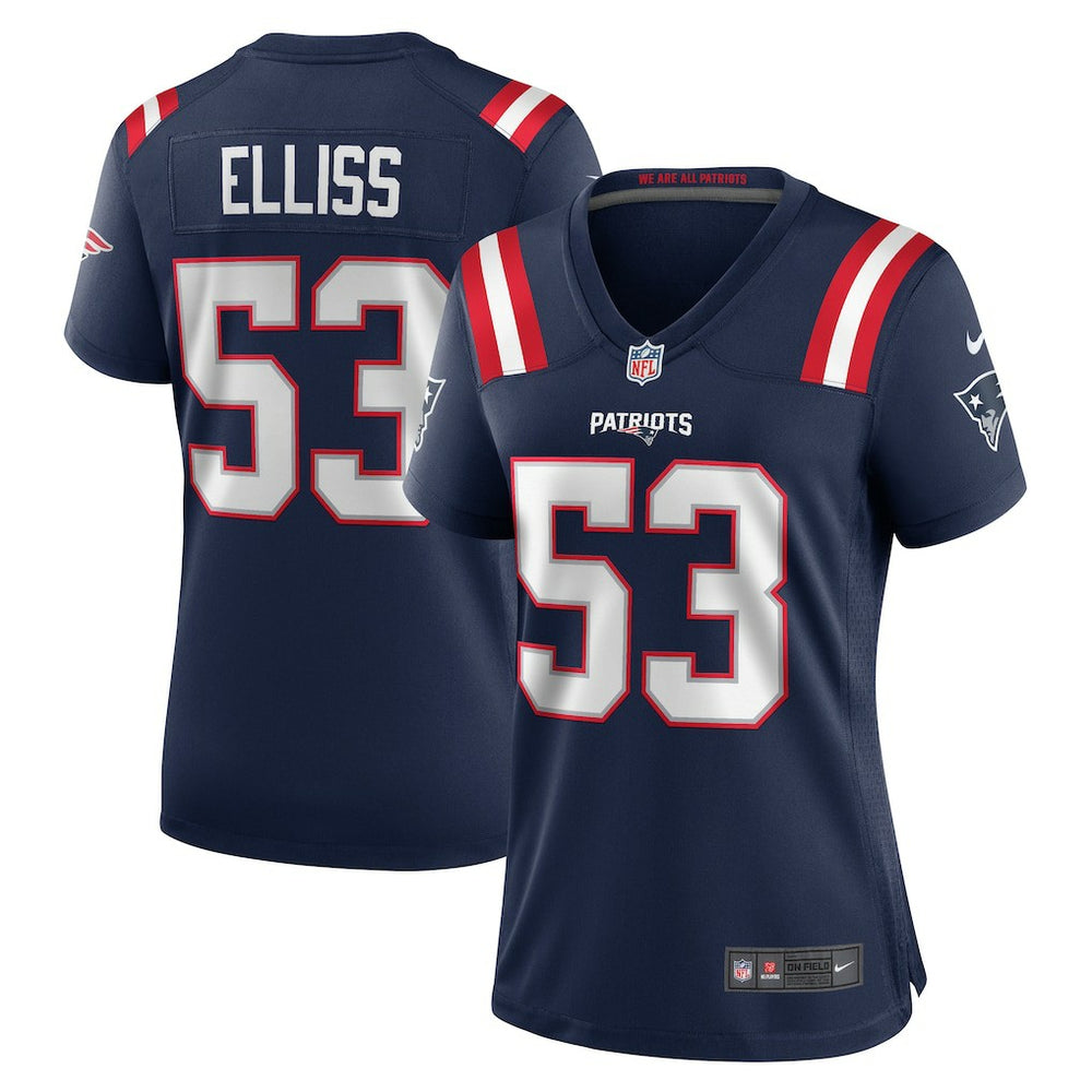Christian Elliss New England Patriots Women's Game Jersey Navy | Nike for Sale