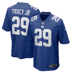 Tyrone Tracy Jr. New York Giants Team Game Jersey Royal | Nike for Sale