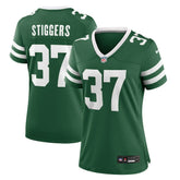 Qwan'tez Stiggers New York Jets Women's Game Jersey Legacy Green | Nike for Sale