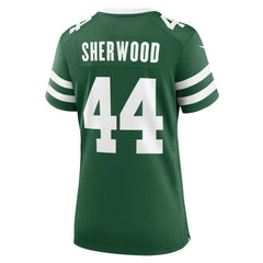 Jamien Sherwood New York Jets Women's Game Jersey Legacy Green | Nike for Sale