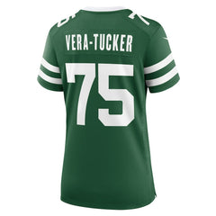Alijah Vera-Tucker New York Jets Women's Game Jersey Legacy Green | Nike for Sale