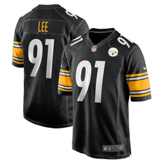 Logan Lee Pittsburgh Steelers Game Jersey Black | Nike for Sale