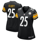 DeShon Elliott Pittsburgh Steelers Women's Team Game Jersey Black | Nike for Sale