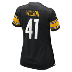 Payton Wilson Pittsburgh Steelers Women's Team Game Jersey Black | Nike for Sale