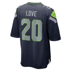 Julian Love Seattle Seahawks Game Jersey College Navy | Nike for Sale