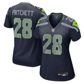 Nehemiah Pritchett Seattle Seahawks Women's Team Game Jersey College Navy | Nike for Sale