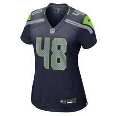 Tyrice Knight Seattle Seahawks Women's Team Game Jersey College Navy | Nike for Sale
