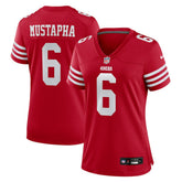 Malik Mustapha San Francisco 49ers Women's Team Game Jersey Scarlet | Nike for Sale