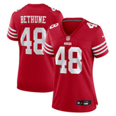 Tatum Bethune San Francisco 49ers Women's Team Game Jersey Scarlet | Nike for Sale