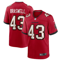 Chris Braswell Tampa Bay Buccaneers Game Jersey Red | Nike for Sale