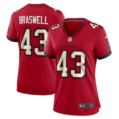 Chris Braswell Tampa Bay Buccaneers Women's Team Game Jersey Red | Nike for Sale