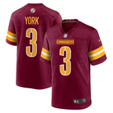 Cade York Washington Commanders Game Jersey Burgundy | Nike for Sale