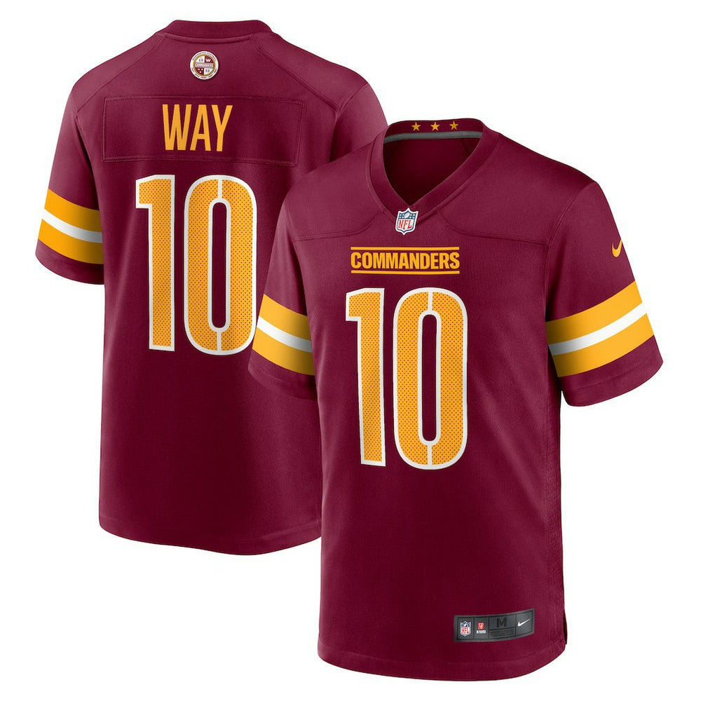 Tress Way Washington Commanders Game Jersey Burgundy | Nike for Sale