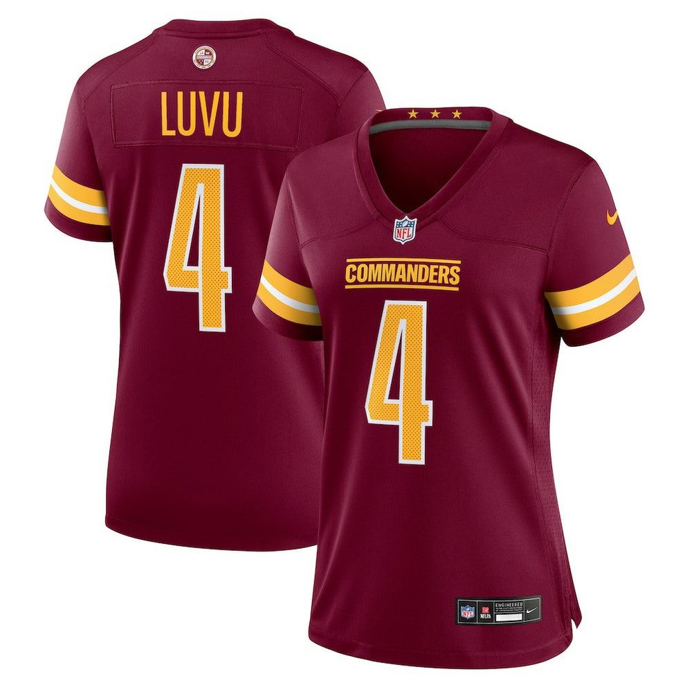 Frankie Luvu Washington Commanders Women's Team Game Jersey Burgundy | Nike for Sale