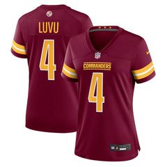 Frankie Luvu Washington Commanders Women's Team Game Jersey Burgundy | Nike for Sale