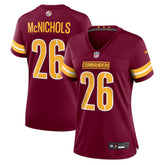 Jeremy McNichols Washington Commanders Women's Team Game Jersey Burgundy | Nike for Sale