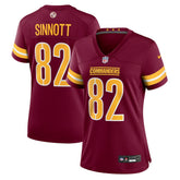Ben Sinnott Washington Commanders Women's Team Game Jersey Burgundy | Nike for Sale