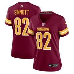Ben Sinnott Washington Commanders Women's Team Game Jersey Burgundy | Nike for Sale