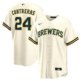 William Contreras Milwaukee Brewers Nike Home Replica Jersey - MLB
