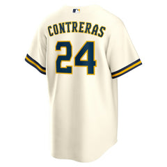 William Contreras Milwaukee Brewers Nike Home Replica Jersey - MLB