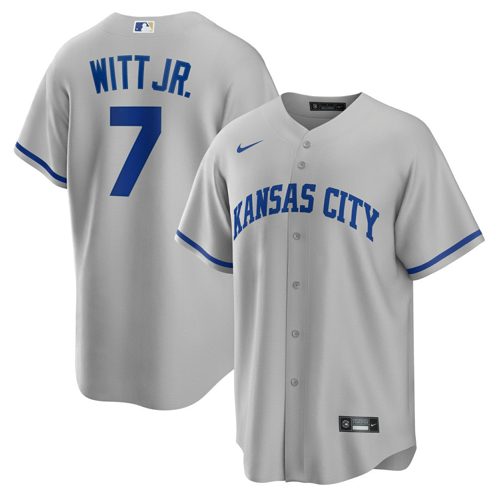 Bobby Witt Jr. Kansas City Royals Nike Road Replica Jersey - MLB