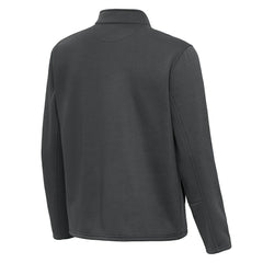 New York Jets Antigua Twist Quarter-Zip Pullover Jacket Pewter | NFL
