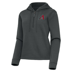 Arizona Diamondbacks Antigua Women's Contemporary Quarter-Zip Hoodie - MLB
