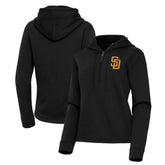 San Diego Padres Antigua Women's Contemporary Quarter-Zip Hoodie - MLB