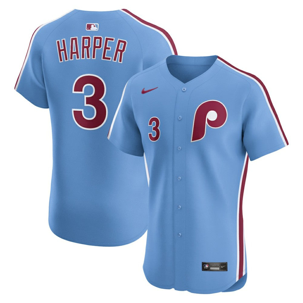 Bryce Harper Philadelphia Phillies Nike Alternate Elite Jersey - MLB
