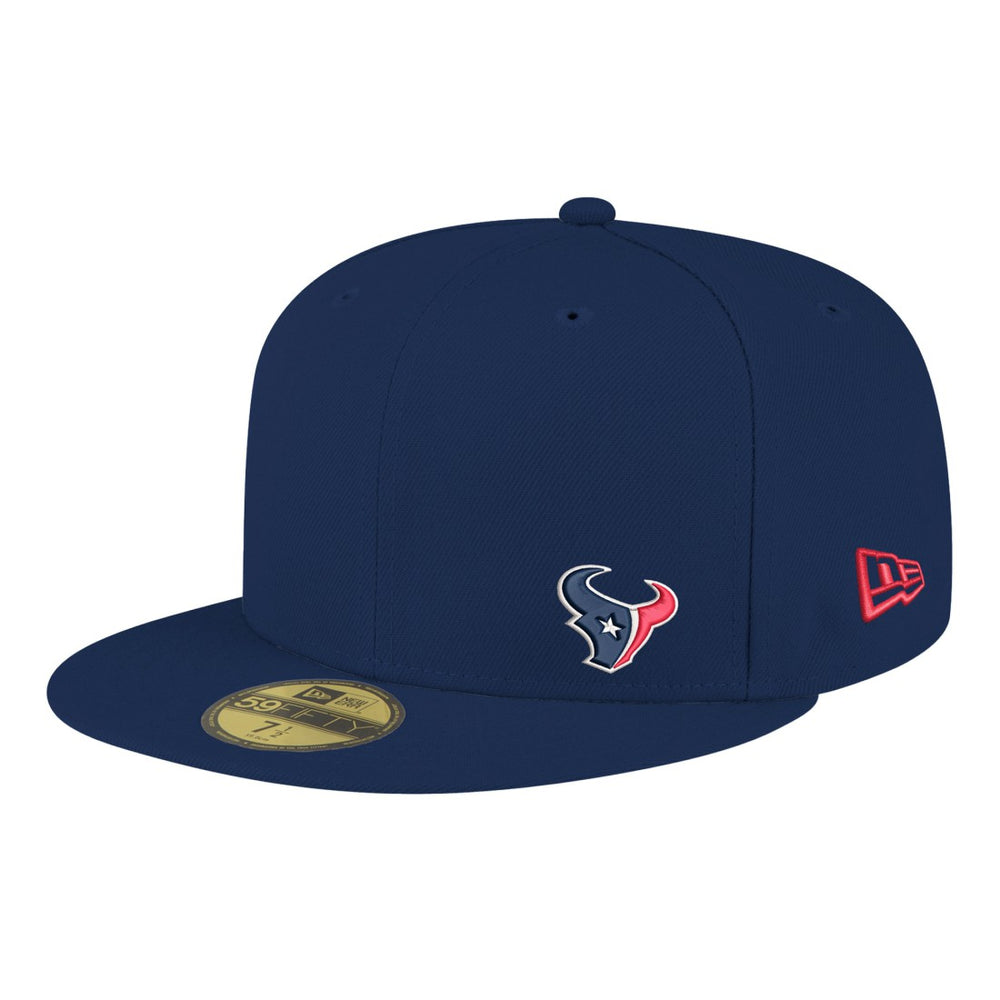 Houston Texans New Era Flawless 59FIFTY Fitted Hat Navy | NFL