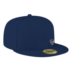 Houston Texans New Era Flawless 59FIFTY Fitted Hat Navy | NFL