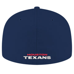 Houston Texans New Era Flawless 59FIFTY Fitted Hat Navy | NFL