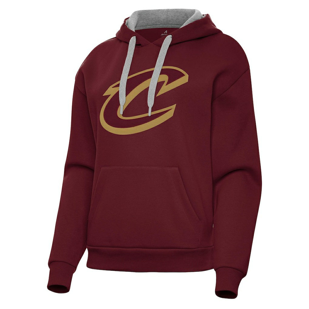 Cleveland Cavaliers Antigua Women's Victory Pullover Hoodie Wine - NBA