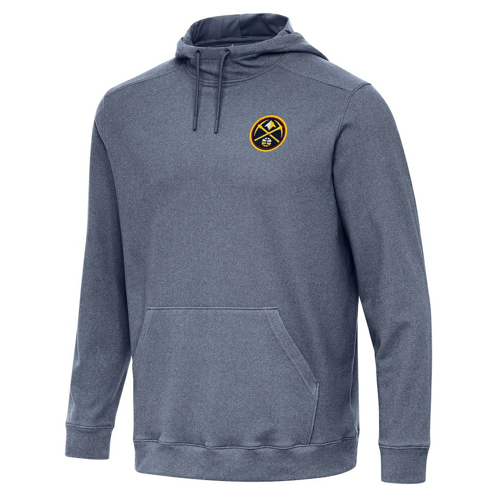 Denver Nuggets Antigua Cloud Pullover Hoodie Heather Navy - NBA