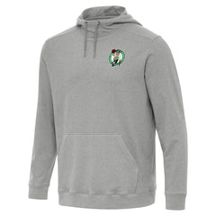 Boston Celtics Antigua Cloud Pullover Hoodie Heather Gray - NBA