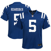 Anthony Richardson Sr. Indianapolis Colts Youth Game Jersey Royal | Nike for Sale