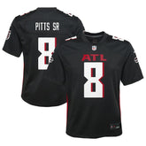 Kyle Pitts Sr. Atlanta Falcons Youth Game Jersey Black | Nike for Sale
