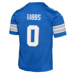 Jahmyr Gibbs Detroit Lions Youth Game Jersey Blue | Nike for Sale