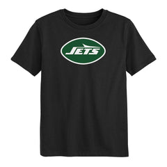 New York Jets Youth Primary Logo T-Shirt Black | NFL