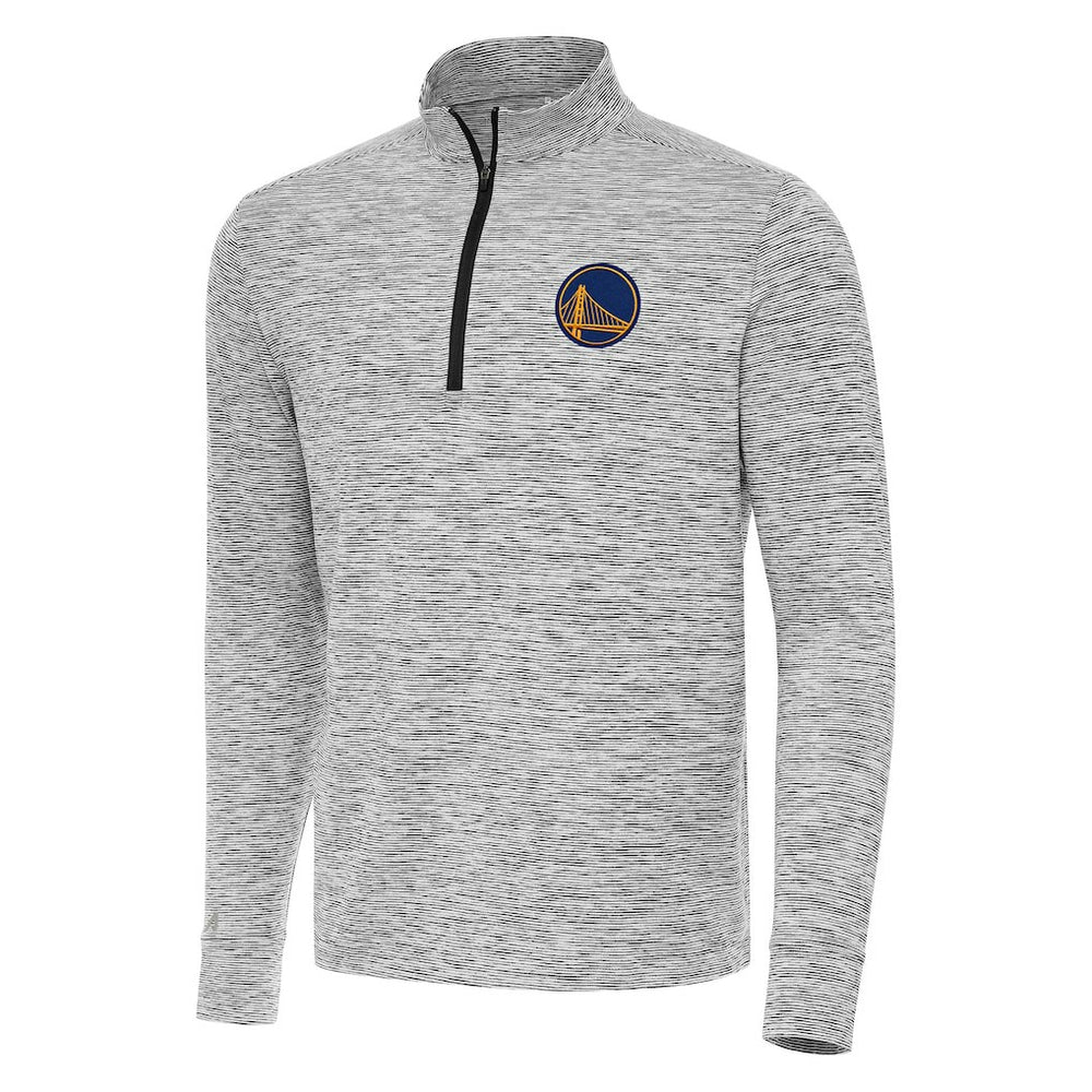 Golden State Warriors Antigua Cause Quarter-Zip Top Black - NBA