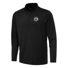 LA Clippers Antigua Reprocess Quarter-Zip Top Black - NBA