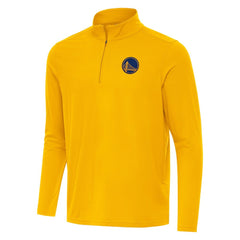 Golden State Warriors Antigua Intent Quarter-Zip Top Gold - NBA