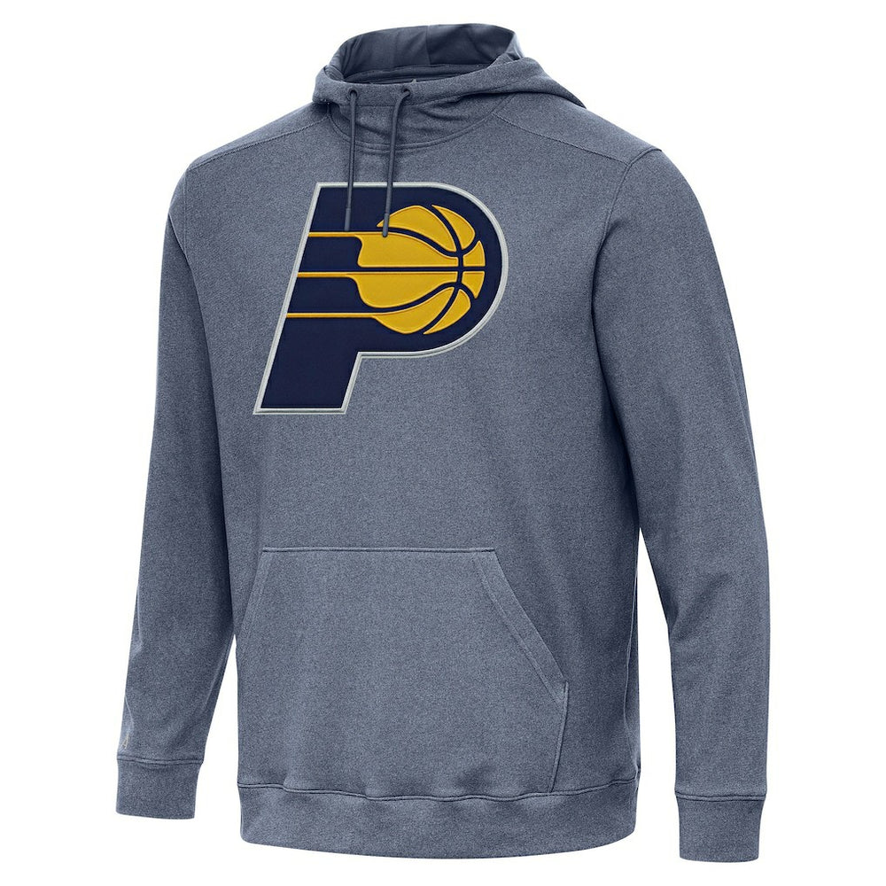 Indiana Pacers Antigua Cloud Pullover Hoodie Heather Navy - NBA