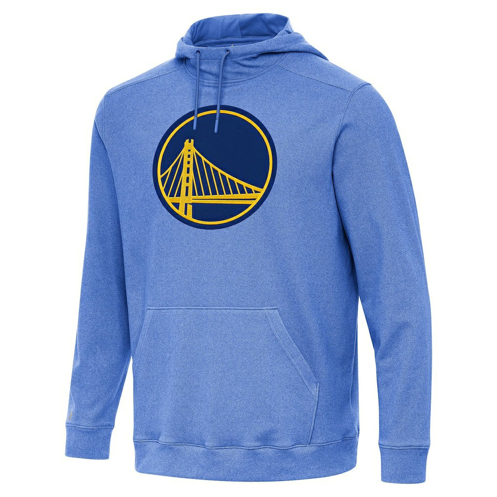 Golden State Warriors Antigua Cloud Pullover Hoodie Heather Royal - NBA